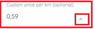 matkakulu summan muutos en 2